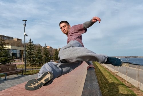 Parkour-Action!